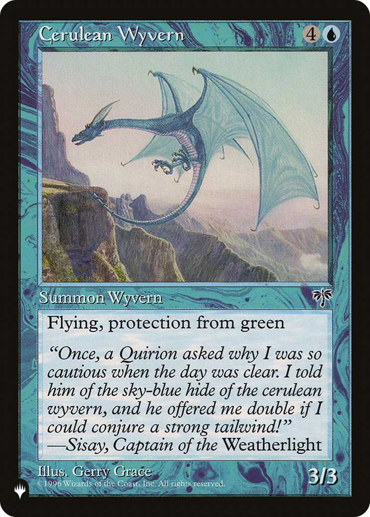 Cerulean Wyvern [The List Reprints] | Pegasus Games WI