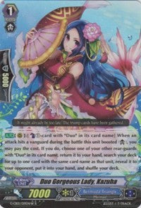 Duo Gorgeous Lady, Kazuha (W - RR Foil) (G-CB01/019EN W) [Academy of Divas] | Pegasus Games WI