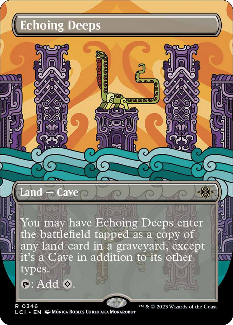 Echoing Deeps (Borderless) [The Lost Caverns of Ixalan] | Pegasus Games WI