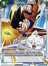 Senzu Bean (Championship Final 2019) (BT1-053) [Tournament Promotion Cards] | Pegasus Games WI