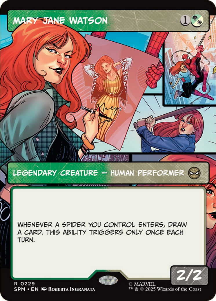 Mary Jane Watson (Borderless) [Marvel's Spider-Man] | Pegasus Games WI