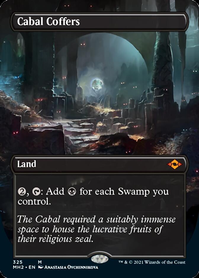 Cabal Coffers (Borderless Alternate Art) [Modern Horizons 2] | Pegasus Games WI