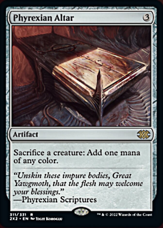 Phyrexian Altar [Double Masters 2022] | Pegasus Games WI