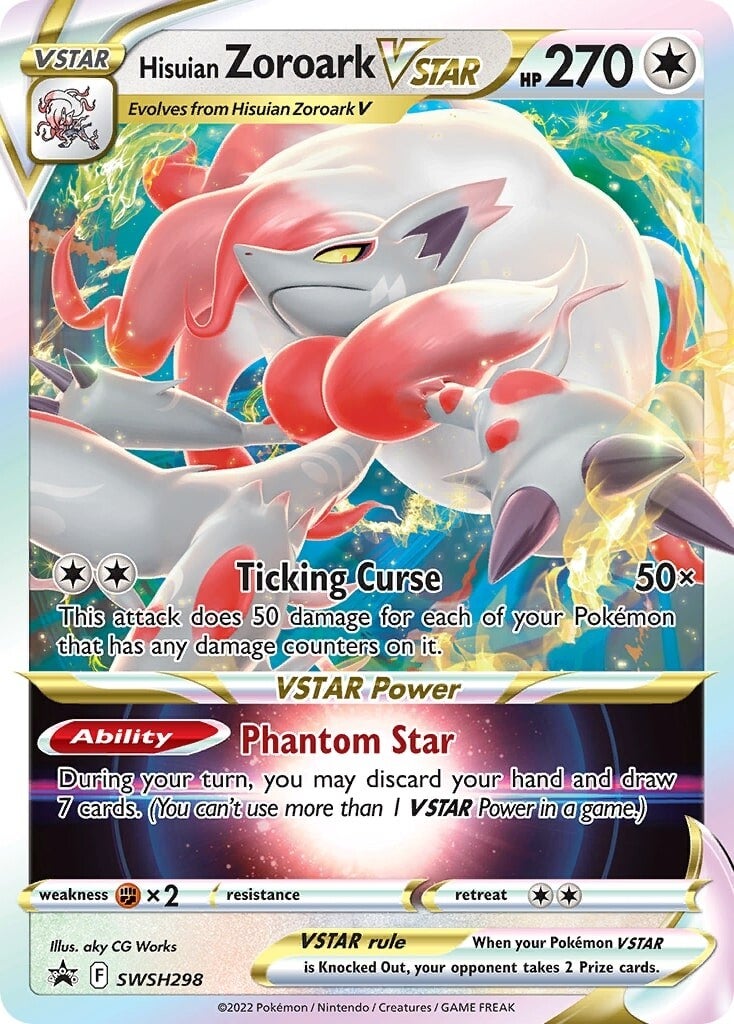 Hisuian Zoroark VSTAR (SWSH298) [Sword & Shield: Lost Origin] | Pegasus Games WI