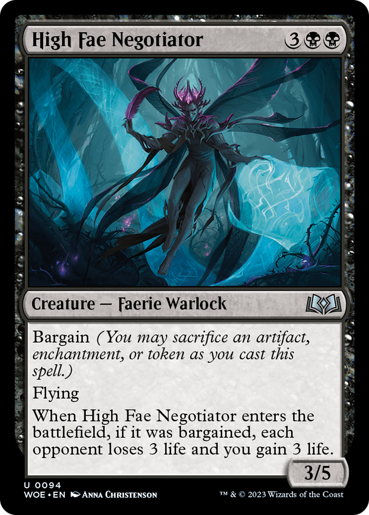 High Fae Negotiator [Wilds of Eldraine] | Pegasus Games WI