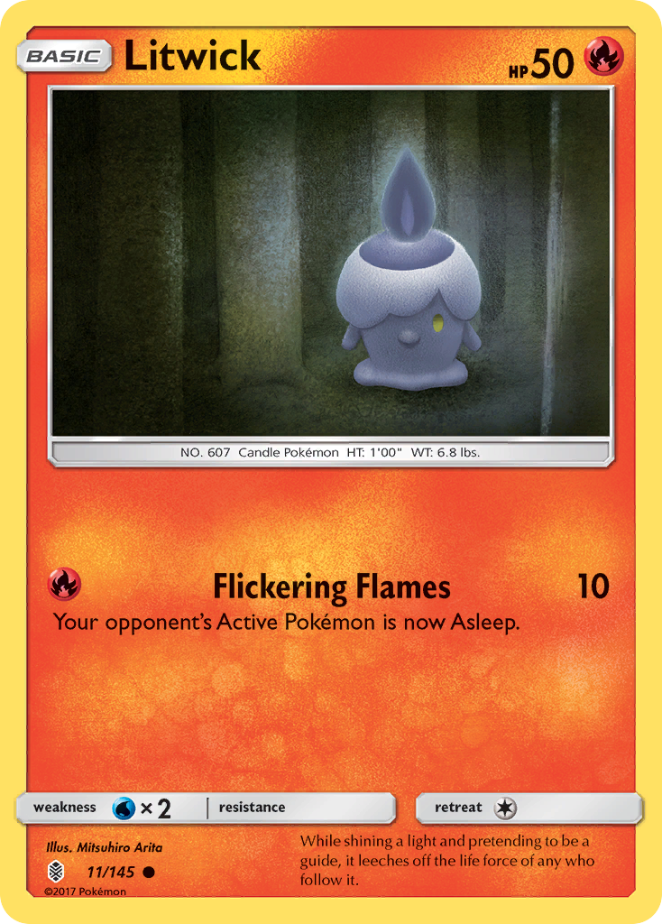 Litwick (11/145) [Sun & Moon: Guardians Rising] | Pegasus Games WI