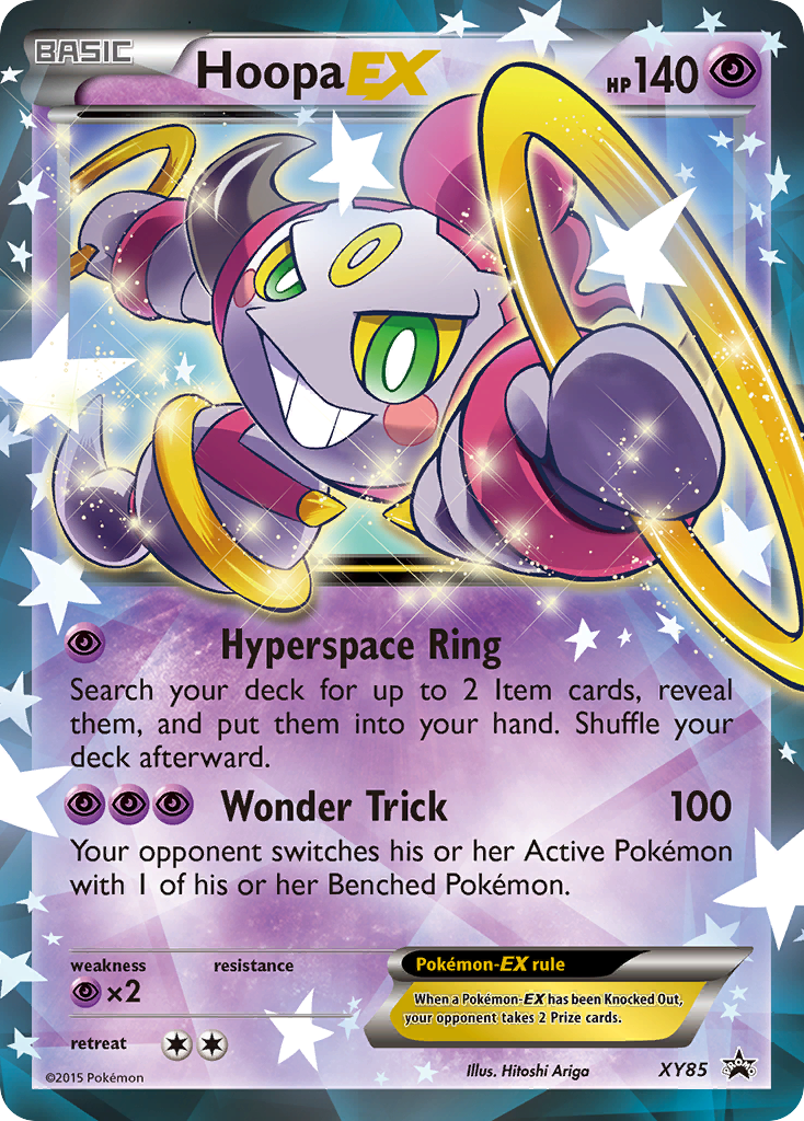 Hoopa EX (XY85) (Collection Promo) [XY: Black Star Promos] | Pegasus Games WI