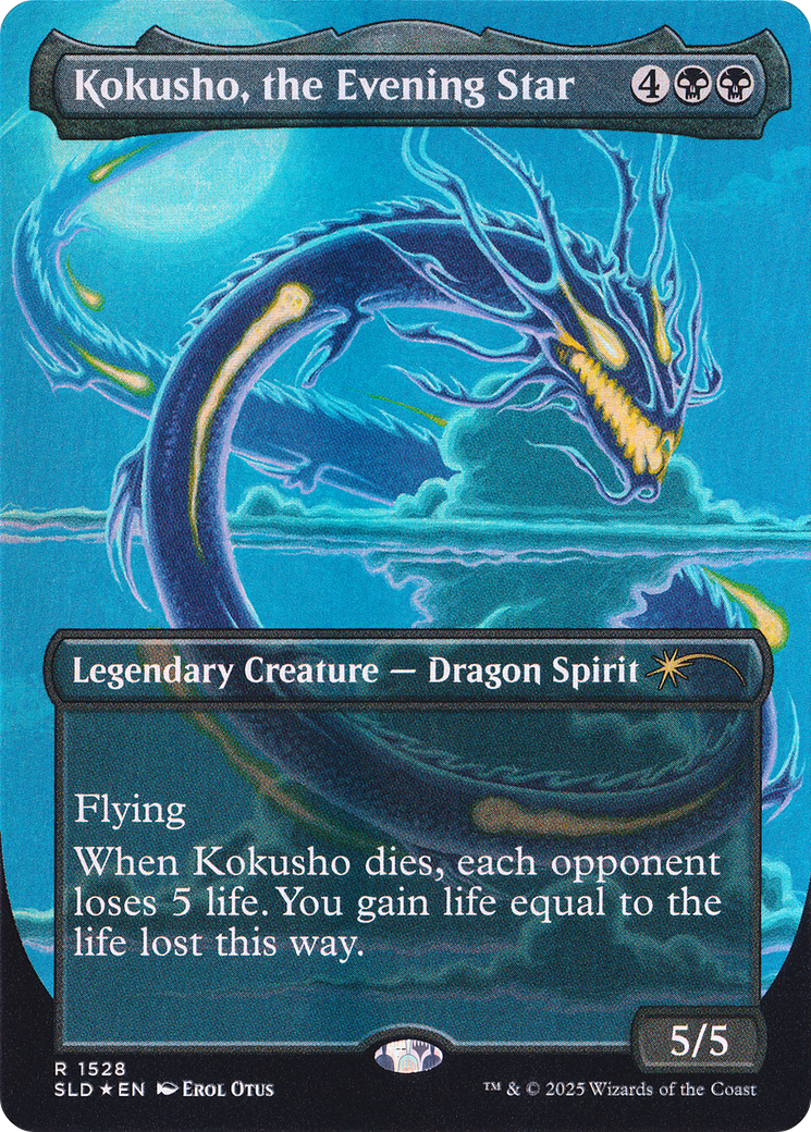 Kokusho, the Evening Star (Rainbow Foil) [Secret Lair Drop Series] | Pegasus Games WI