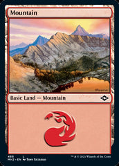 Mountain (488) (Foil Etched) [Modern Horizons 2] | Pegasus Games WI