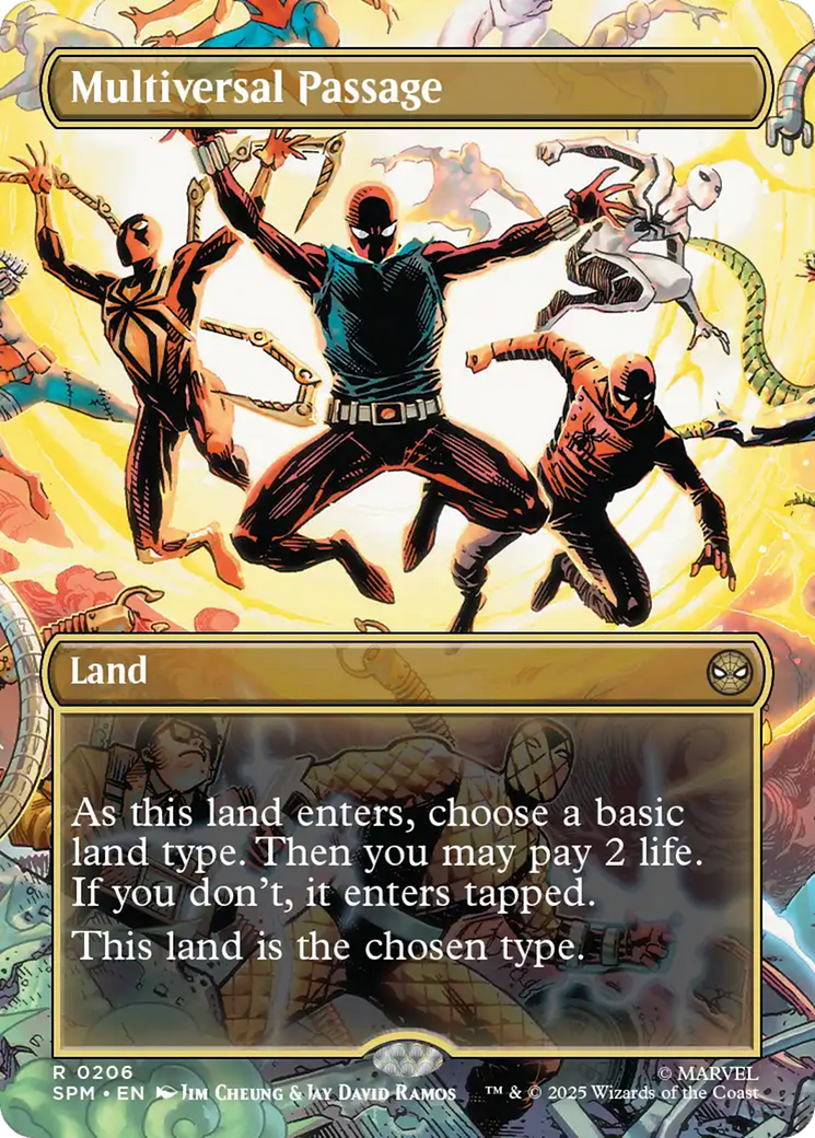 Multiversal Passage (Borderless) [Marvel's Spider-Man] | Pegasus Games WI