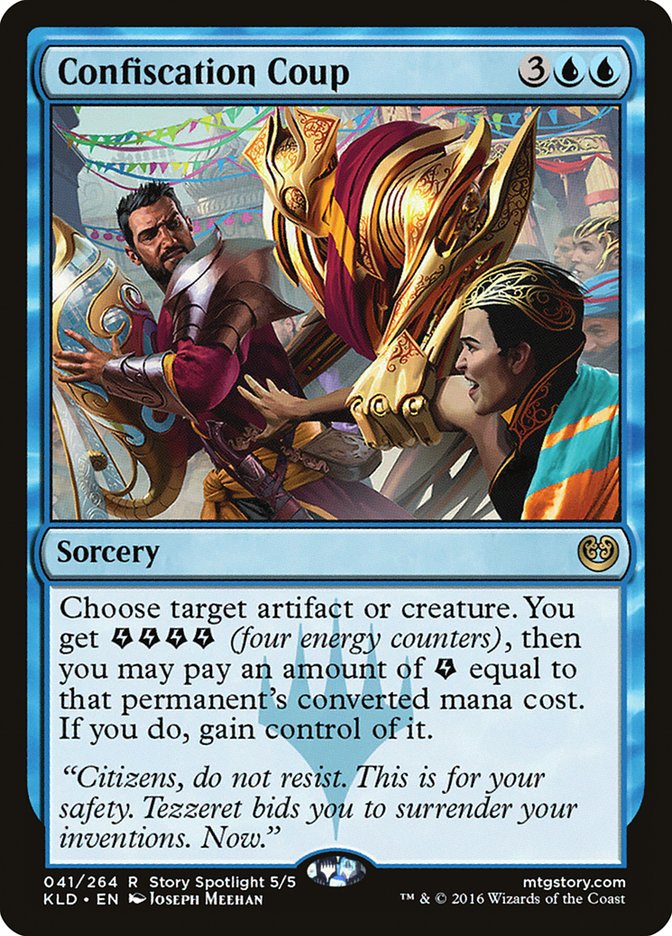 Confiscation Coup [Kaladesh] | Pegasus Games WI