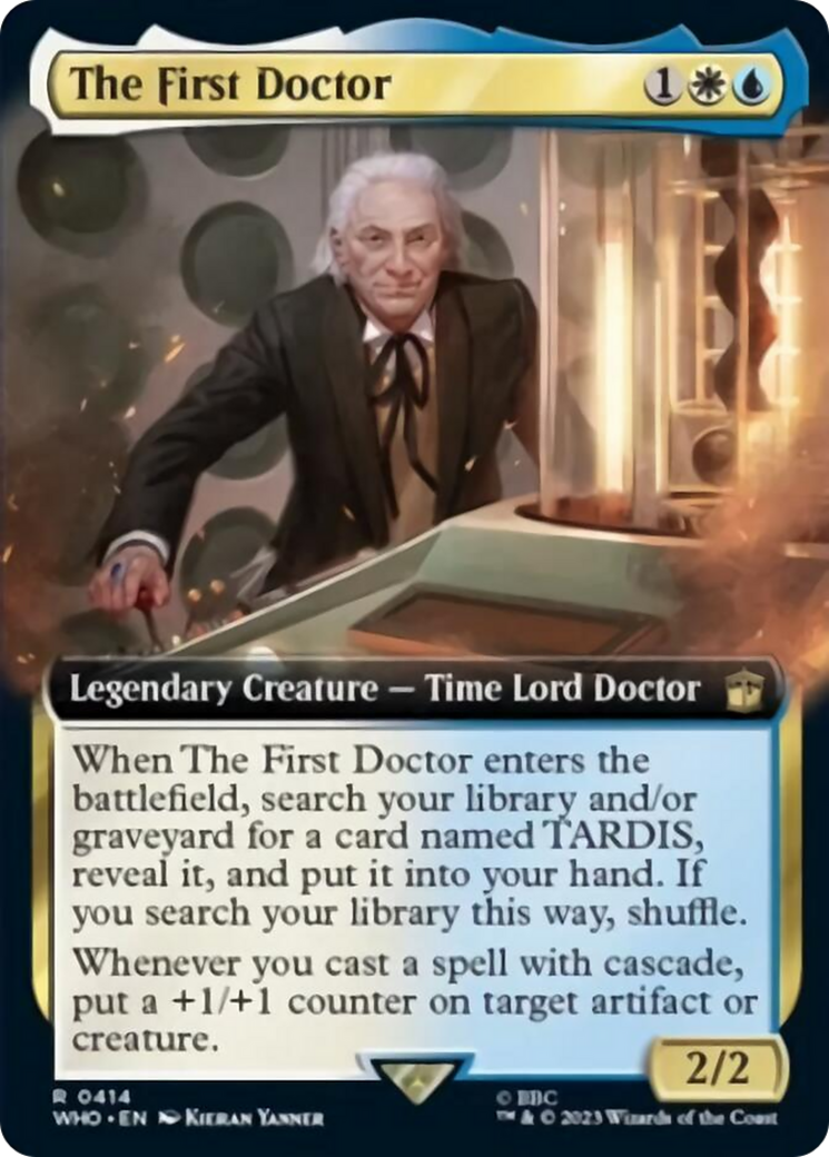 The First Doctor (Extended Art) [Doctor Who] | Pegasus Games WI