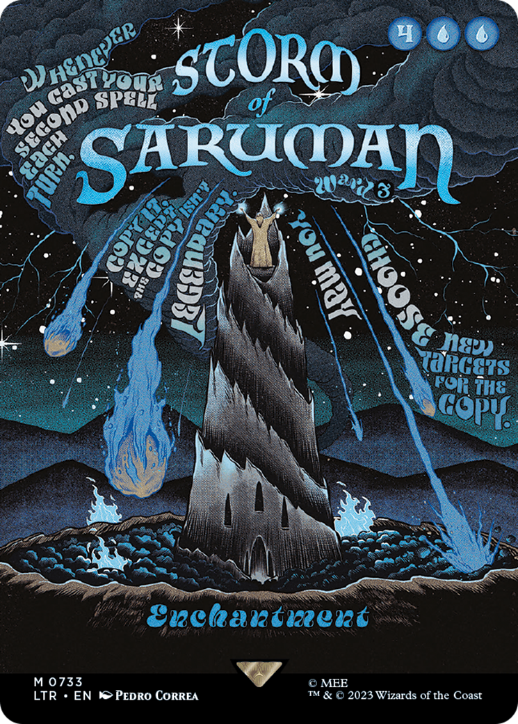 Storm of Saruman (Borderless Poster) [The Lord of the Rings: Tales of Middle-Earth] | Pegasus Games WI