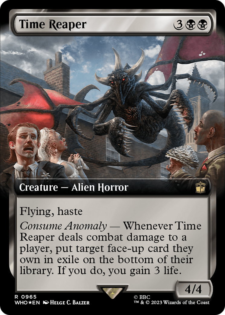 Time Reaper (Extended Art) (Surge Foil) [Doctor Who] | Pegasus Games WI