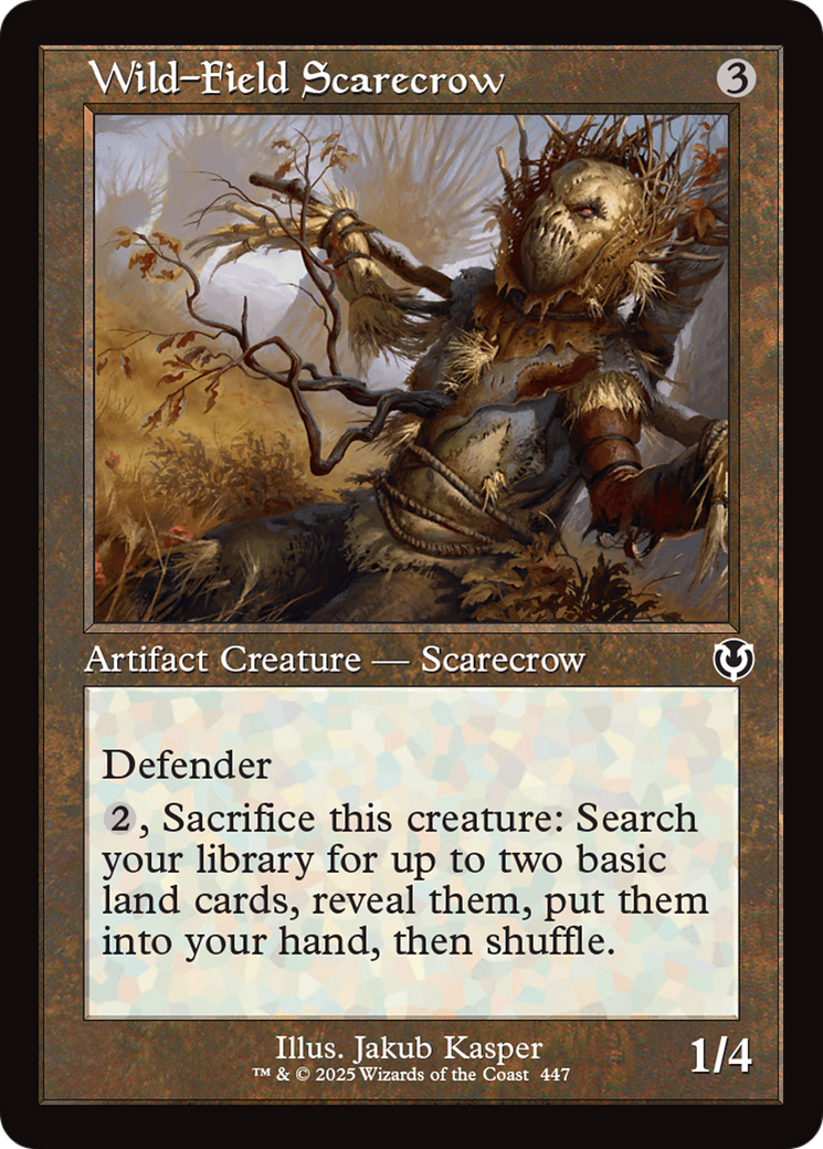 Wild-Field Scarecrow (Retro Frame) [Innistrad Remastered] | Pegasus Games WI