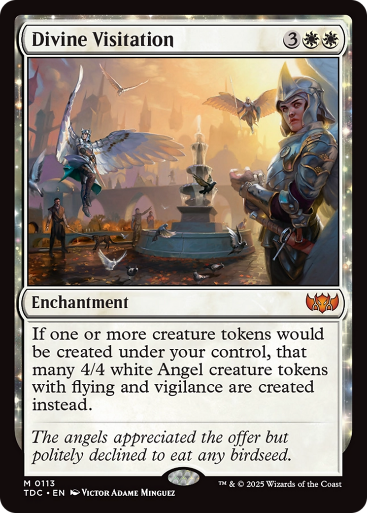 Divine Visitation [Tarkir: Dragonstorm Commander] | Pegasus Games WI
