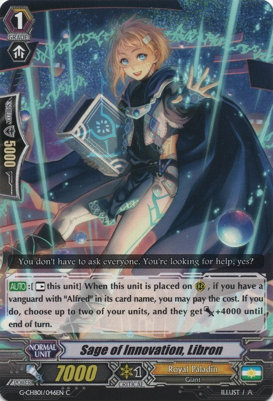 Sage of Innovation, Libron (G-CHB01/046EN) [TRY3 NEXT] | Pegasus Games WI
