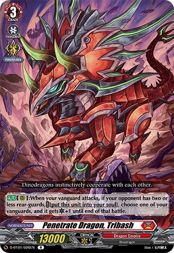 Penetrate Dragon, Tribash (D-BT01/026EN) [Genesis of the Five Greats] | Pegasus Games WI