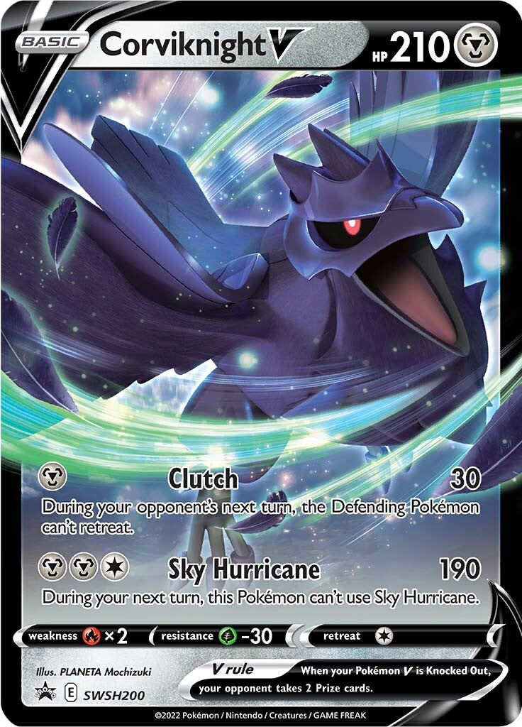 Corviknight V (SWSH200) [Sword & Shield: Black Star Promos] | Pegasus Games WI