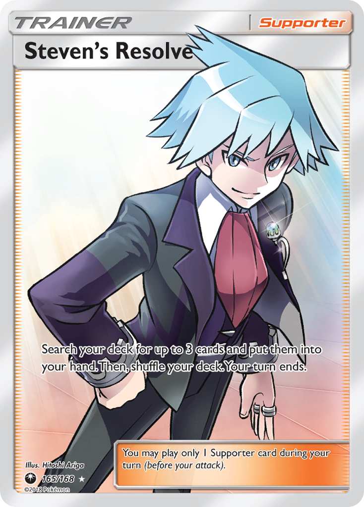 Steven's Resolve (165/168) [Sun & Moon: Celestial Storm] | Pegasus Games WI