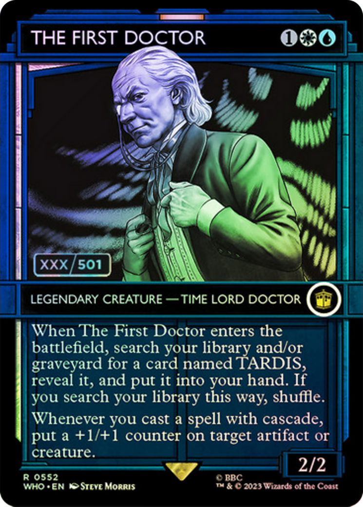 The First Doctor (Serial Numbered) [Doctor Who] | Pegasus Games WI