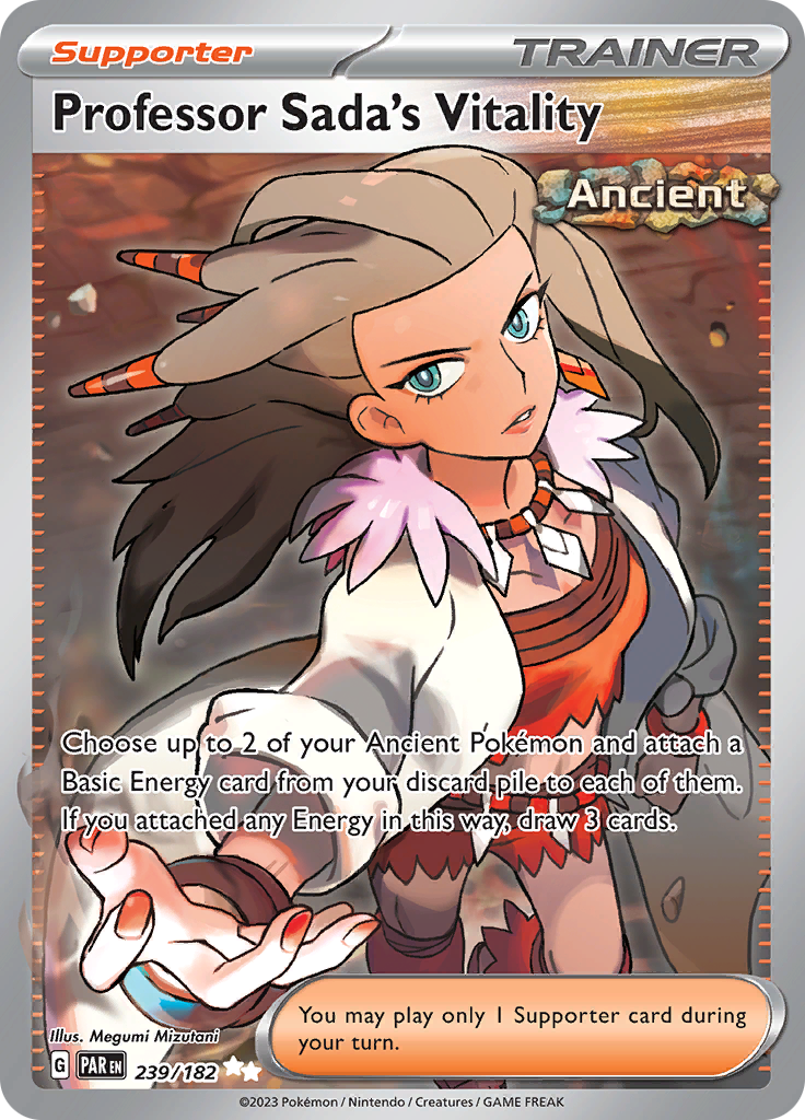 Professor Sada's Vitality (239/182) [Scarlet & Violet: Paradox Rift] | Pegasus Games WI