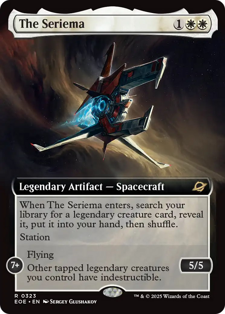 The Seriema (Extended Art) [Edge of Eternities] | Pegasus Games WI