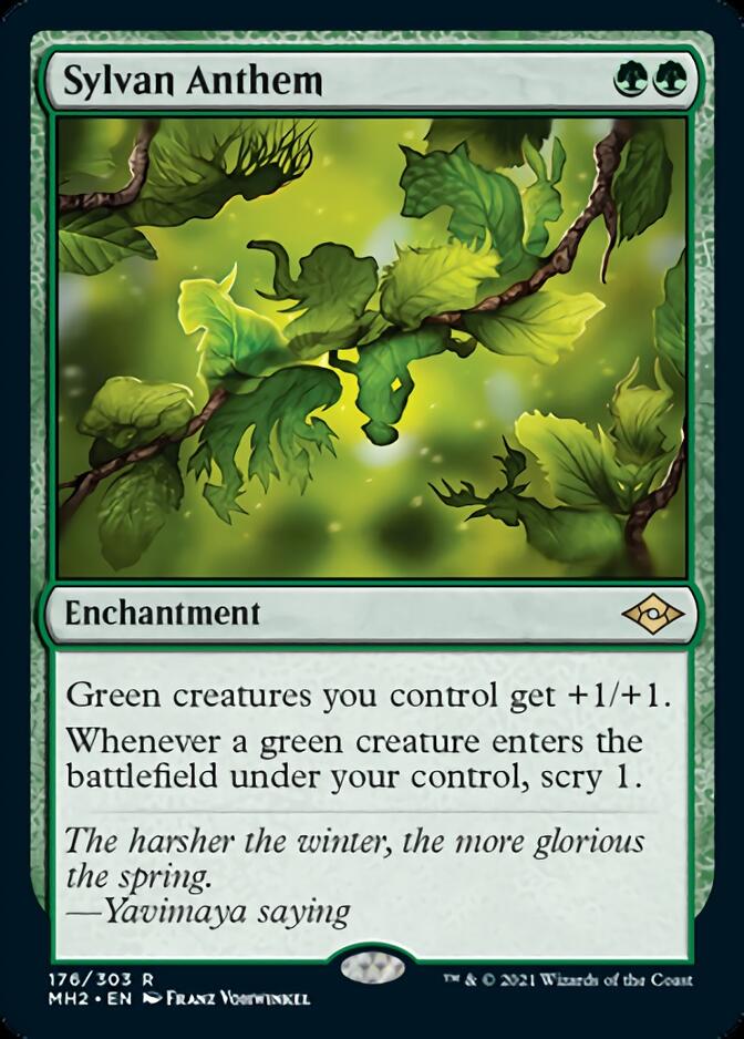 Sylvan Anthem [Modern Horizons 2] | Pegasus Games WI