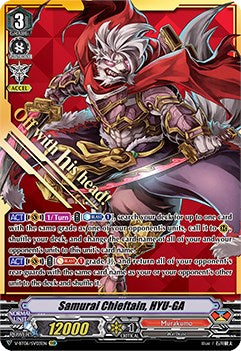 Samurai Chieftain, HYU-GA (V-BT06/SV03EN) [Phantasmal Steed Restoration] | Pegasus Games WI