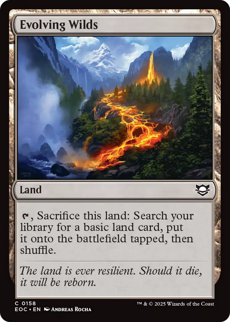 Evolving Wilds [Edge of Eternities Commander] | Pegasus Games WI