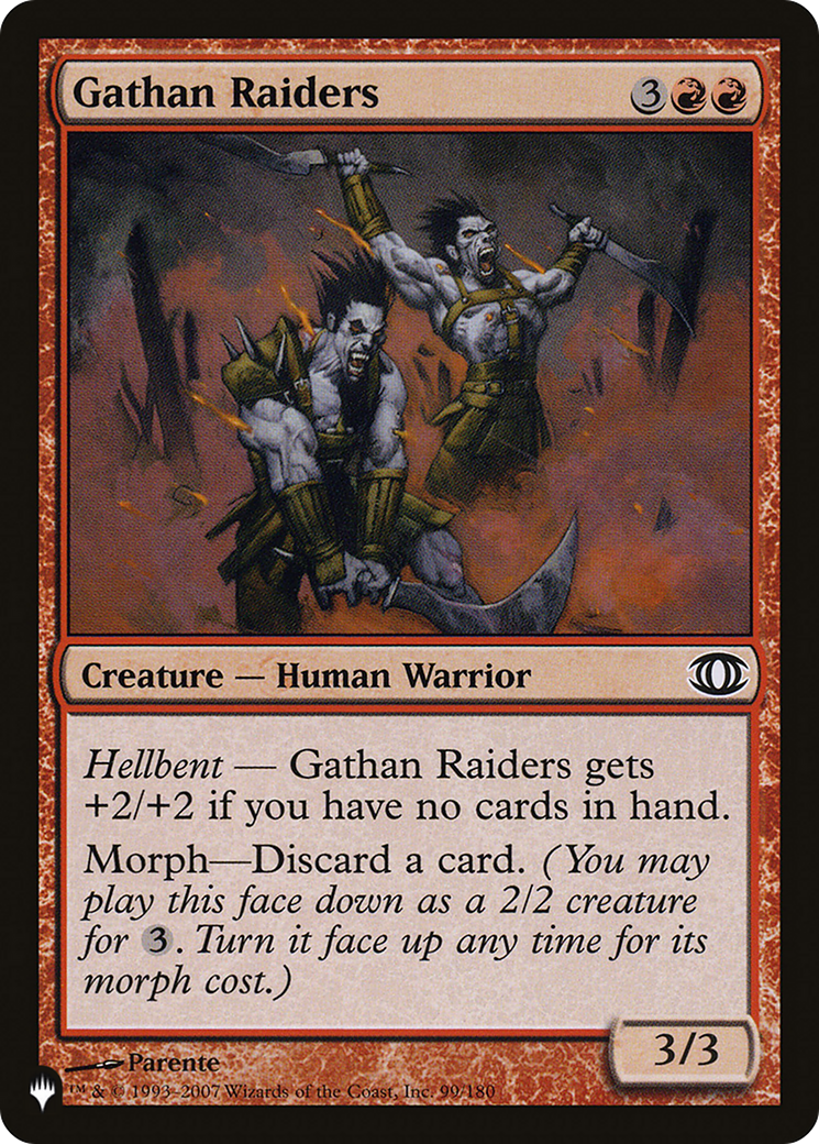 Gathan Raiders [The List Reprints] | Pegasus Games WI