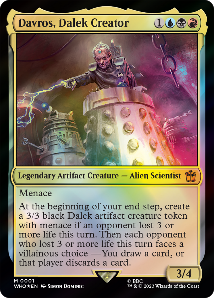 Davros, Dalek Creator [Doctor Who] | Pegasus Games WI