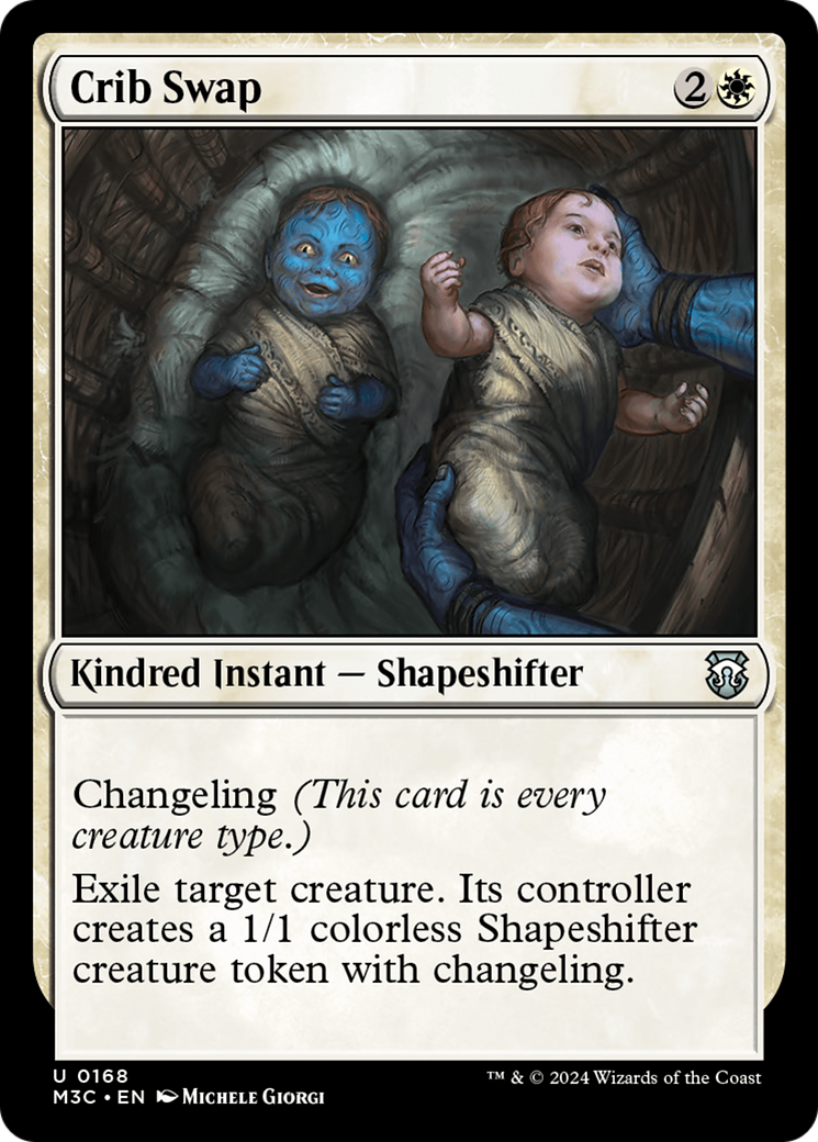 Crib Swap (Ripple Foil) [Modern Horizons 3 Commander] | Pegasus Games WI