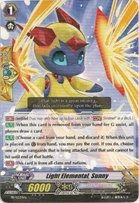 Light Elemental, Sunny (PR/0227EN) [Promo Cards] | Pegasus Games WI