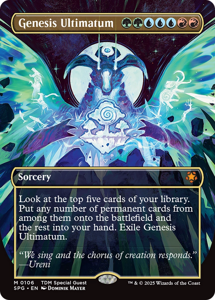 Genesis Ultimatum (Borderless) [Tarkir: Dragonstorm Special Guests] | Pegasus Games WI