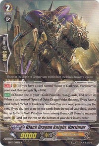 Black Dragon Knight, Vortimer (EB03/014EN) [Cavalry of Black Steel] | Pegasus Games WI