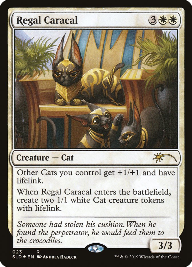 Regal Caracal [Secret Lair Drop Series] | Pegasus Games WI