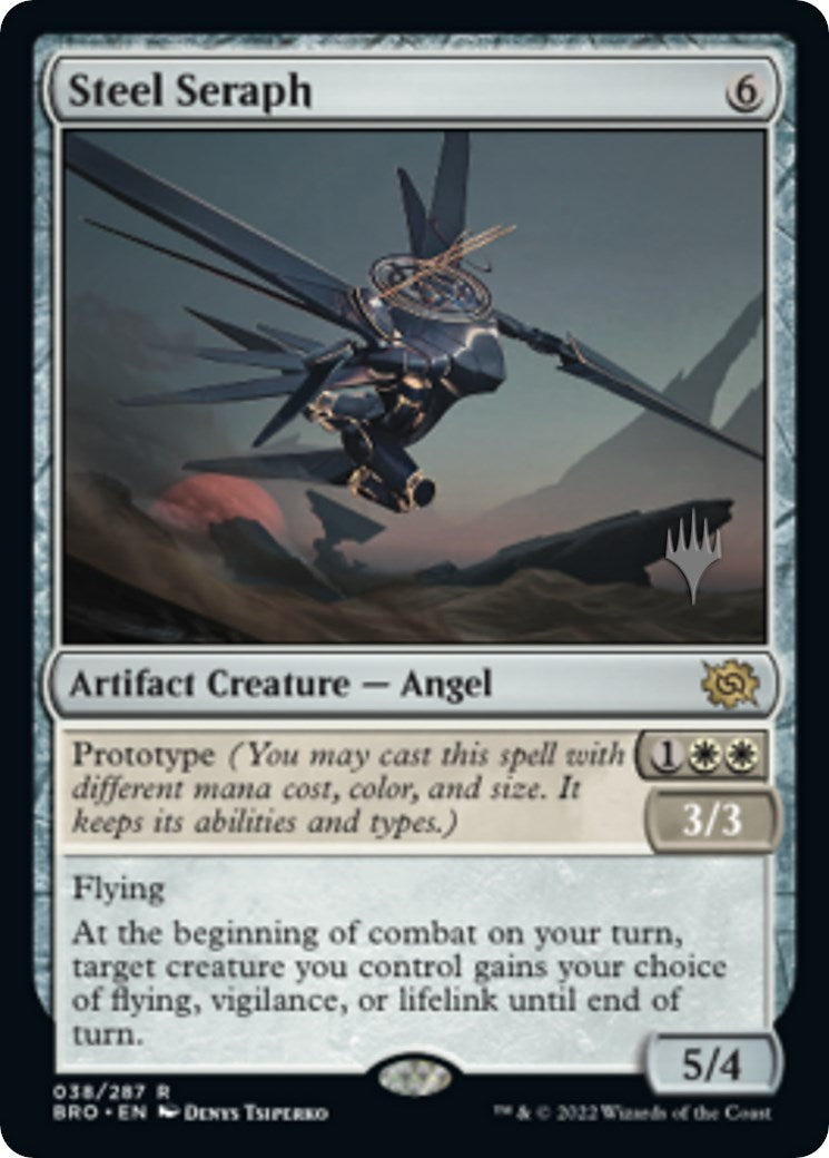 Steel Seraph (Promo Pack) [The Brothers' War Promos] | Pegasus Games WI