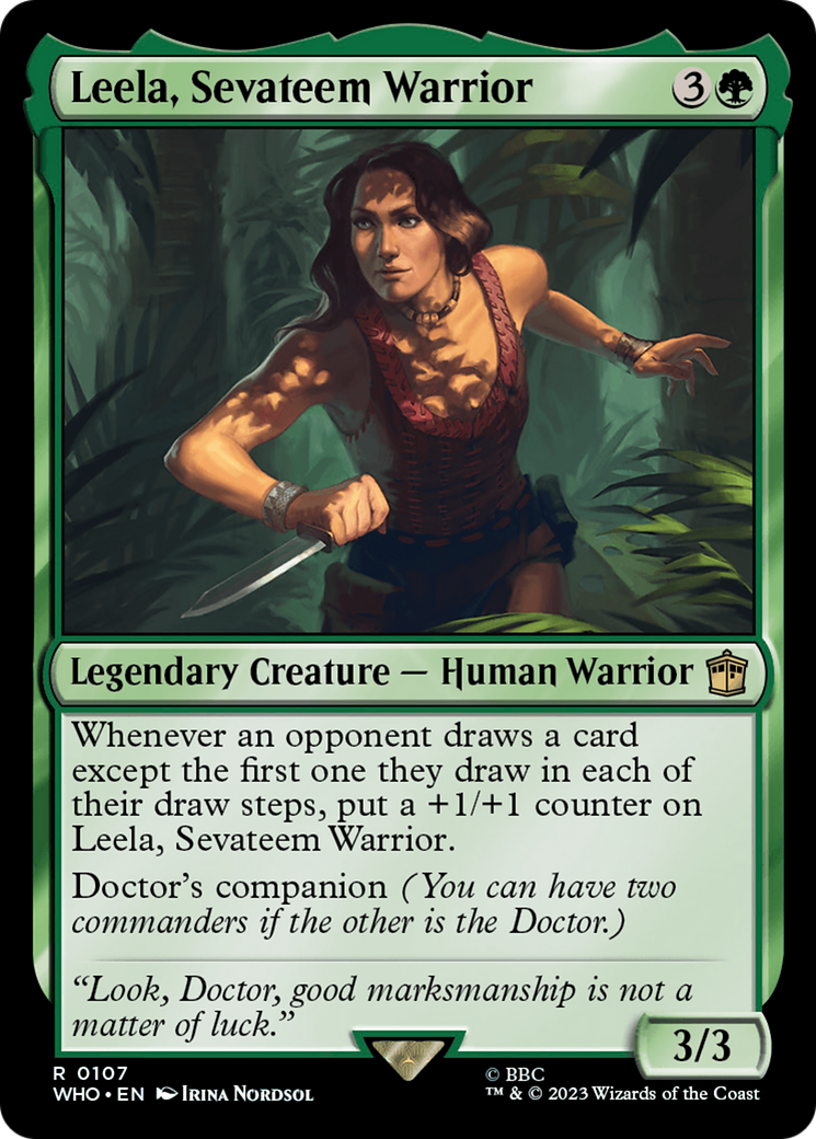 Leela, Sevateem Warrior [Doctor Who] | Pegasus Games WI