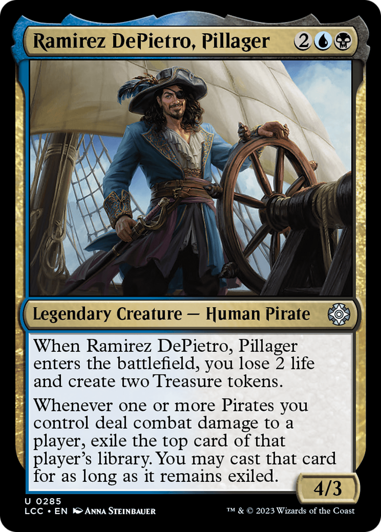 Ramirez DePietro, Pillager [The Lost Caverns of Ixalan Commander] | Pegasus Games WI