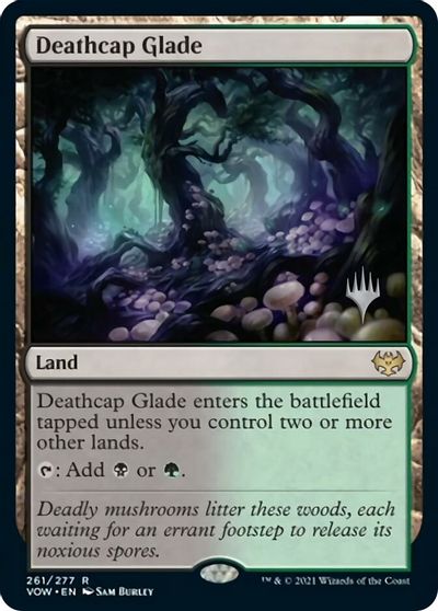 Deathcap Glade (Promo Pack) [Innistrad: Crimson Vow Promos] | Pegasus Games WI