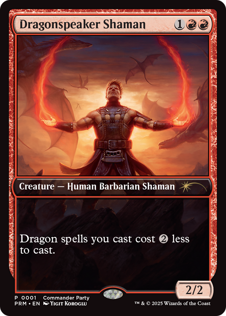 Dragonspeaker Shaman [Wizards Play Network 2025] | Pegasus Games WI