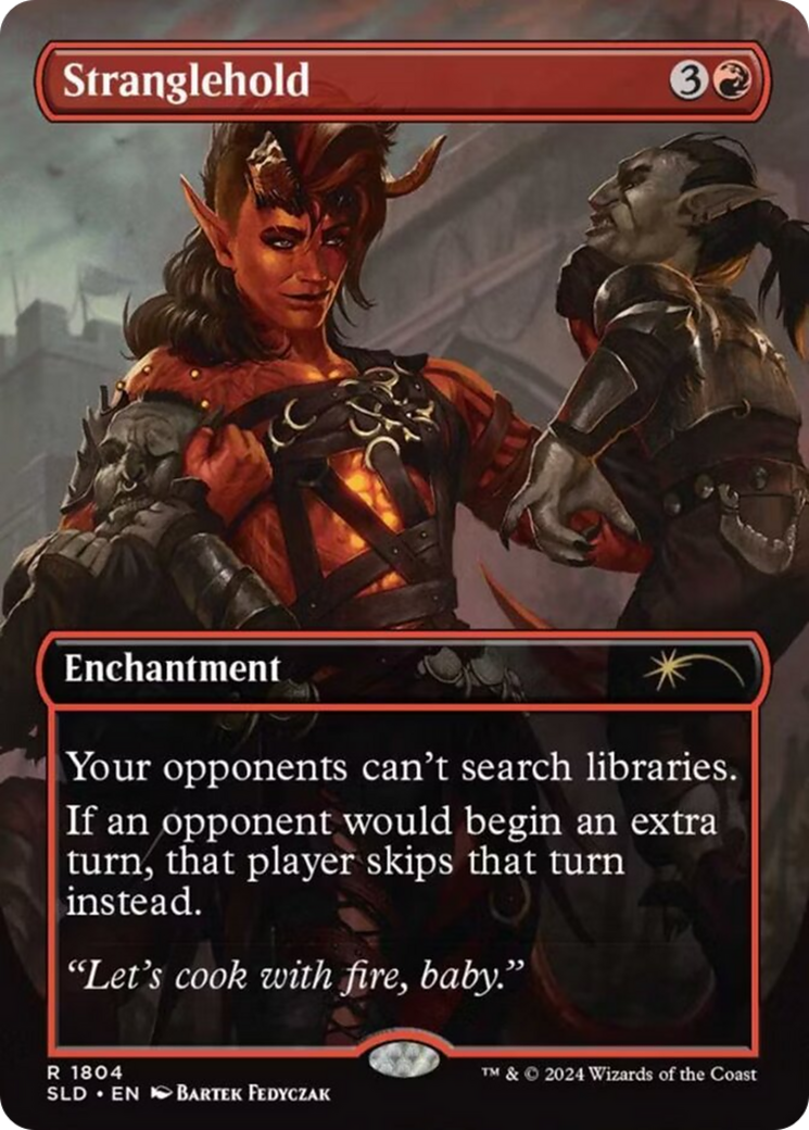 Stranglehold (Rainbow Foil) [Secret Lair Drop Series] | Pegasus Games WI
