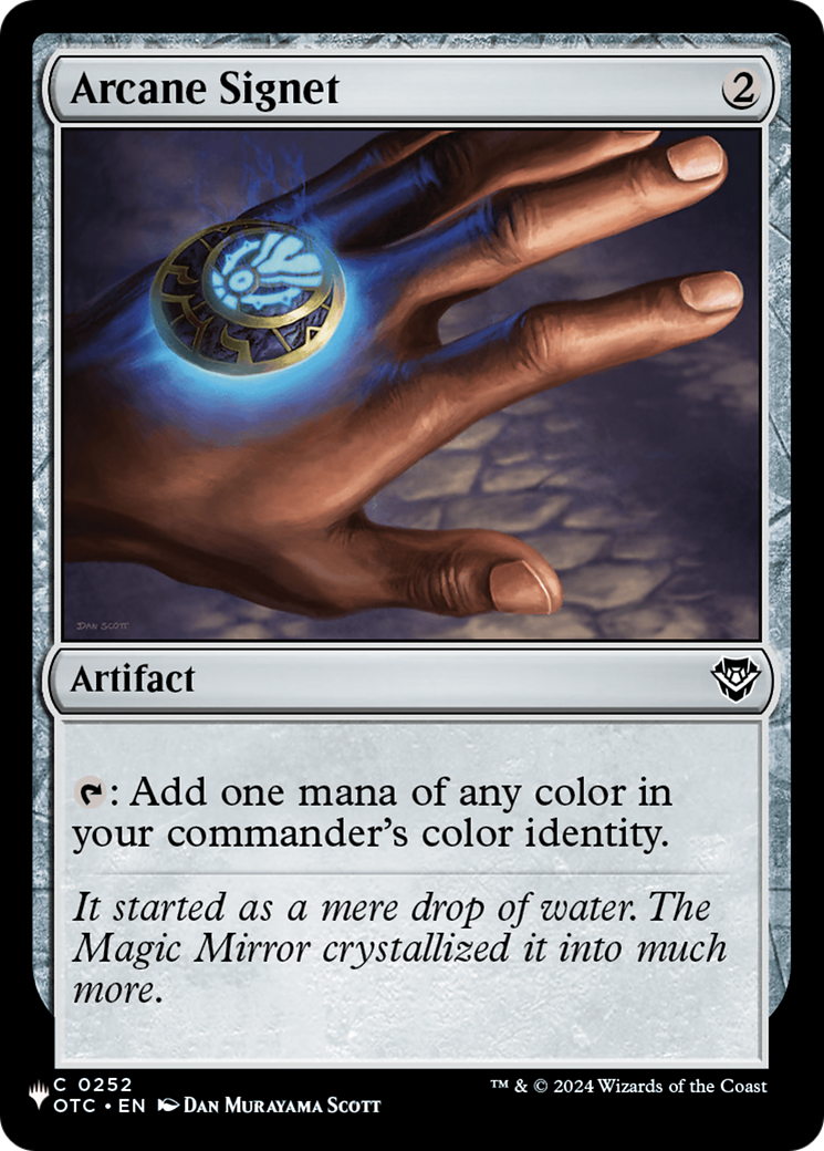Arcane Signet (OTC) [The List] | Pegasus Games WI