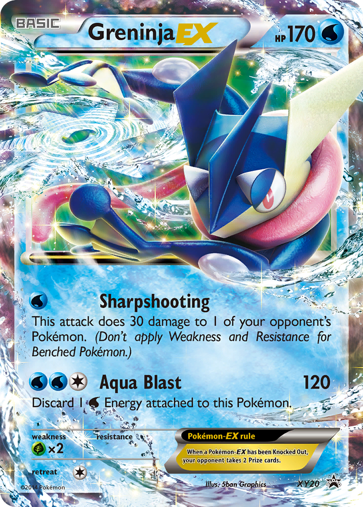 Greninja EX (XY20) [XY: Black Star Promos] | Pegasus Games WI