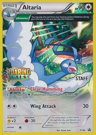 Altaria (XY46) (Staff) [XY: Black Star Promos] | Pegasus Games WI