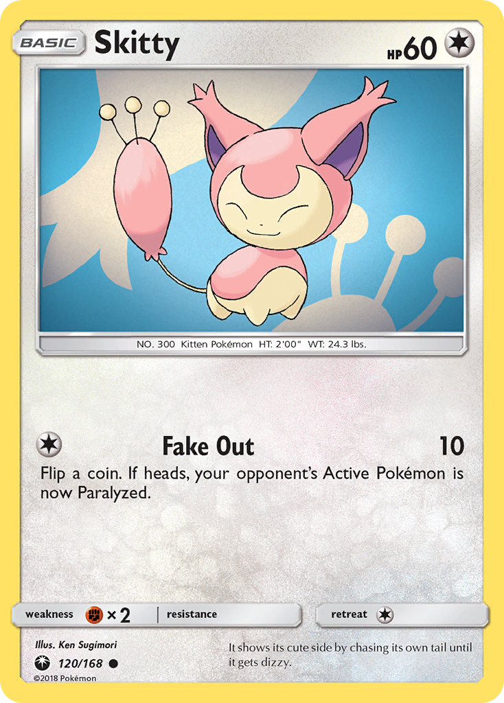 Skitty (120/168) [Sun & Moon: Celestial Storm] | Pegasus Games WI