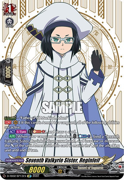 Seventh Valkyrie Sister, Reginleif (D-TB02/SP13EN) [Record of Ragnarok] | Pegasus Games WI