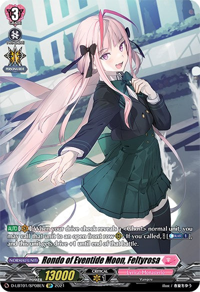 Rondo of Eventide Moon, Feltyrosa (D-LBT01/SP08EN) [Lyrical Melody] | Pegasus Games WI