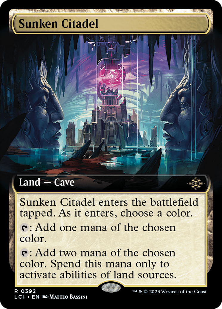 Sunken Citadel (Extended Art) [The Lost Caverns of Ixalan] | Pegasus Games WI
